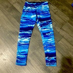 RBX ocean spray work out pants